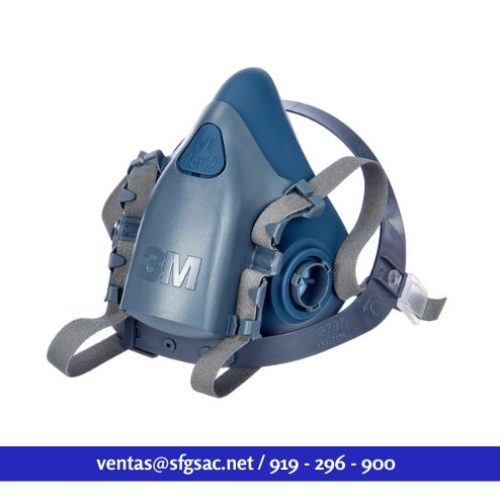 3M, Respirador Media Cara 7502, 1/Paquete